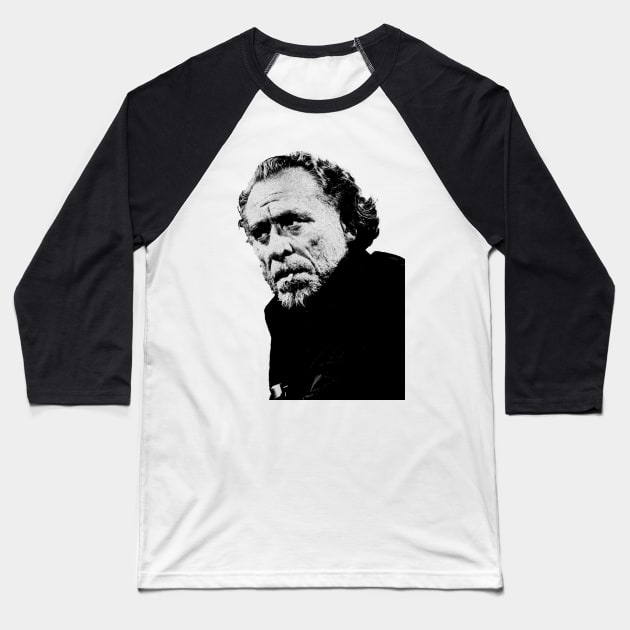 Bukowski || Classic 80s Vintage Baseball T-Shirt by idontwannawait